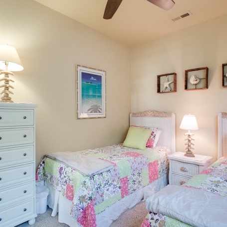newport beach rental twin beds